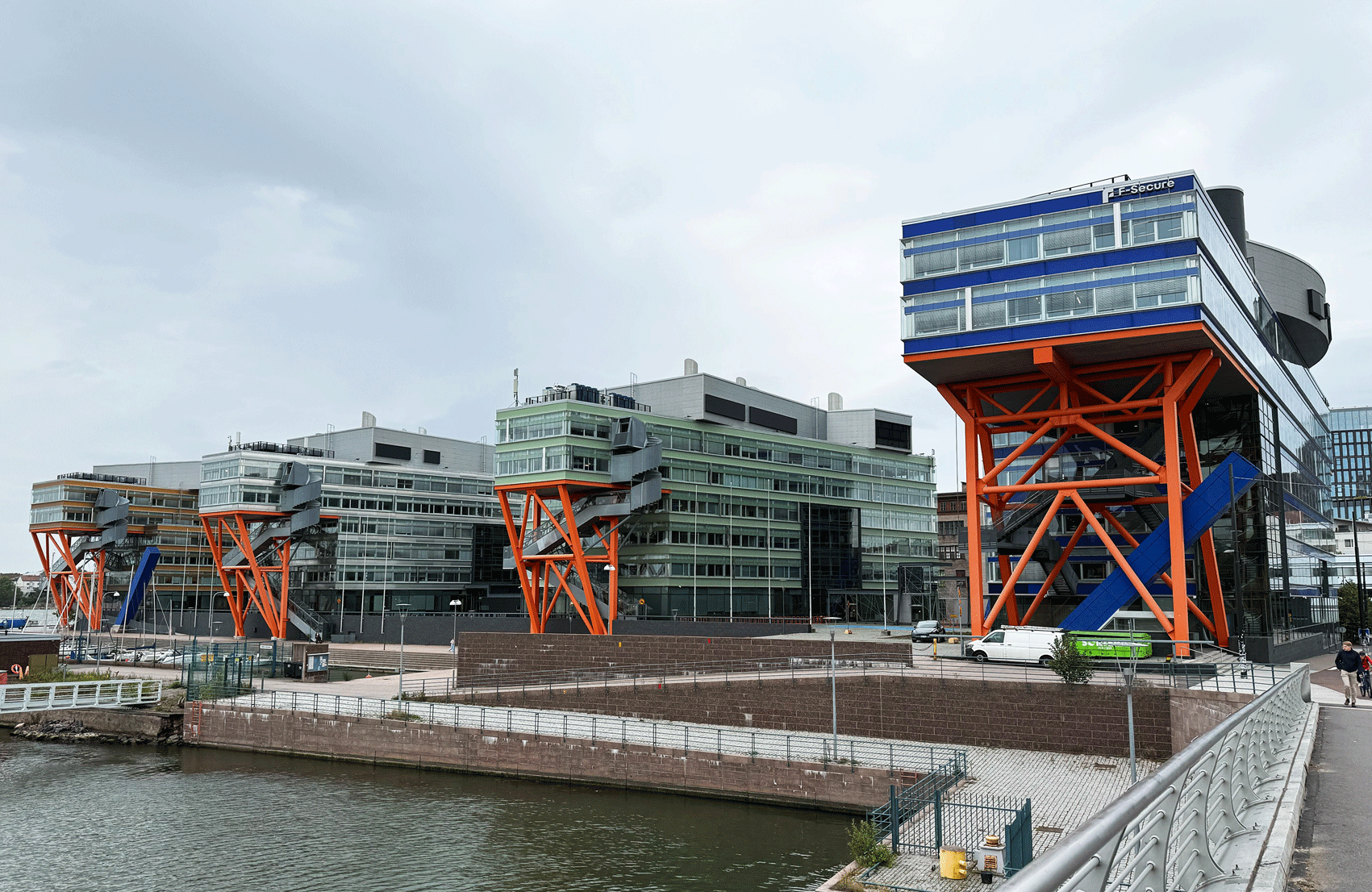 HTC Helsinki rakennuskompleksi