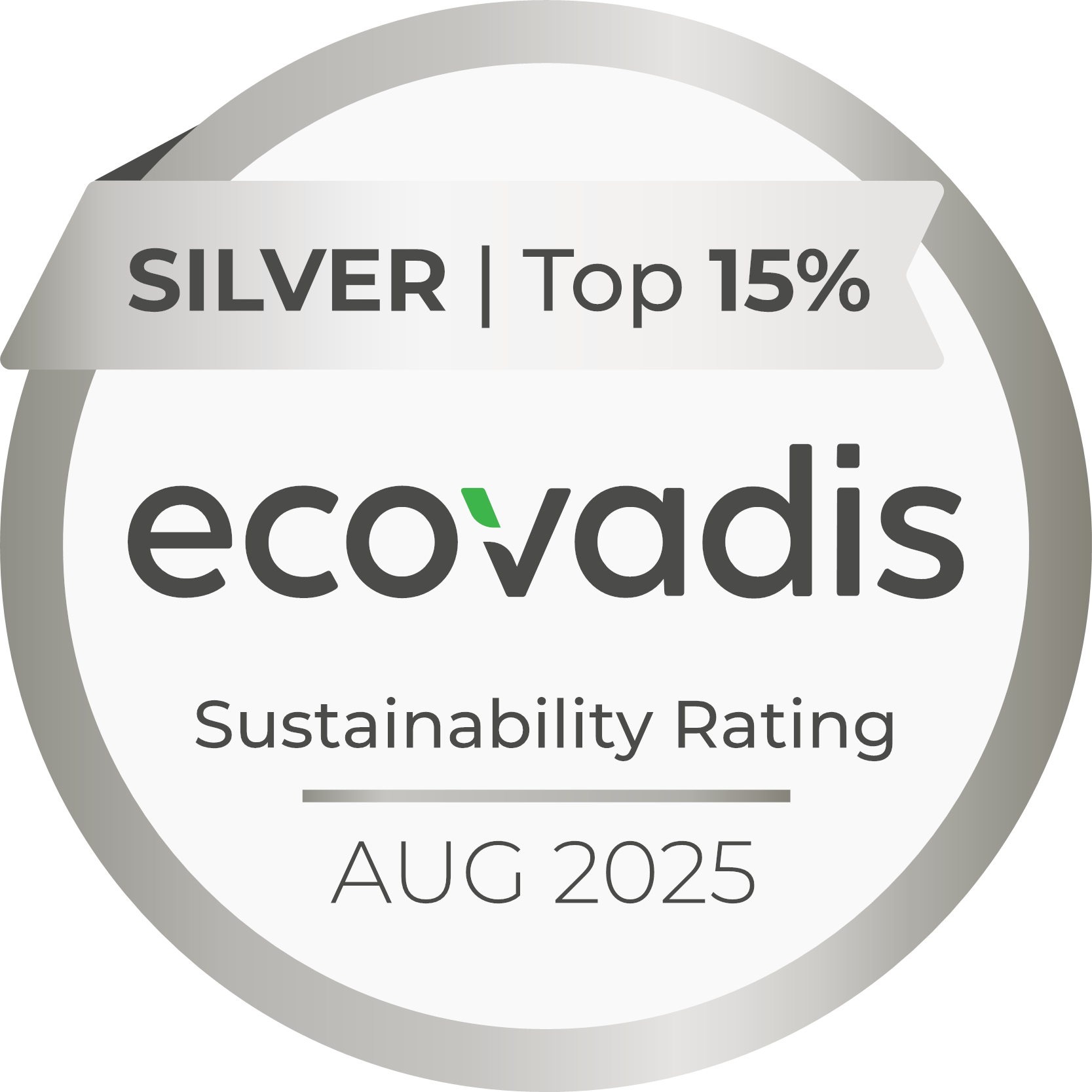 Ecovadis silver 2025